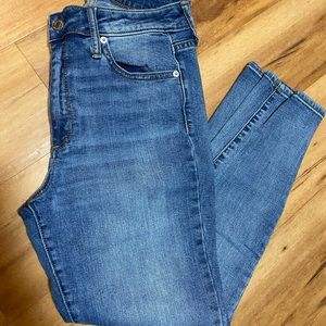 Gap true skinny high rise jeans